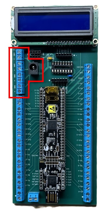 The red box area indicates where the higher motor power comes in and is accessed.