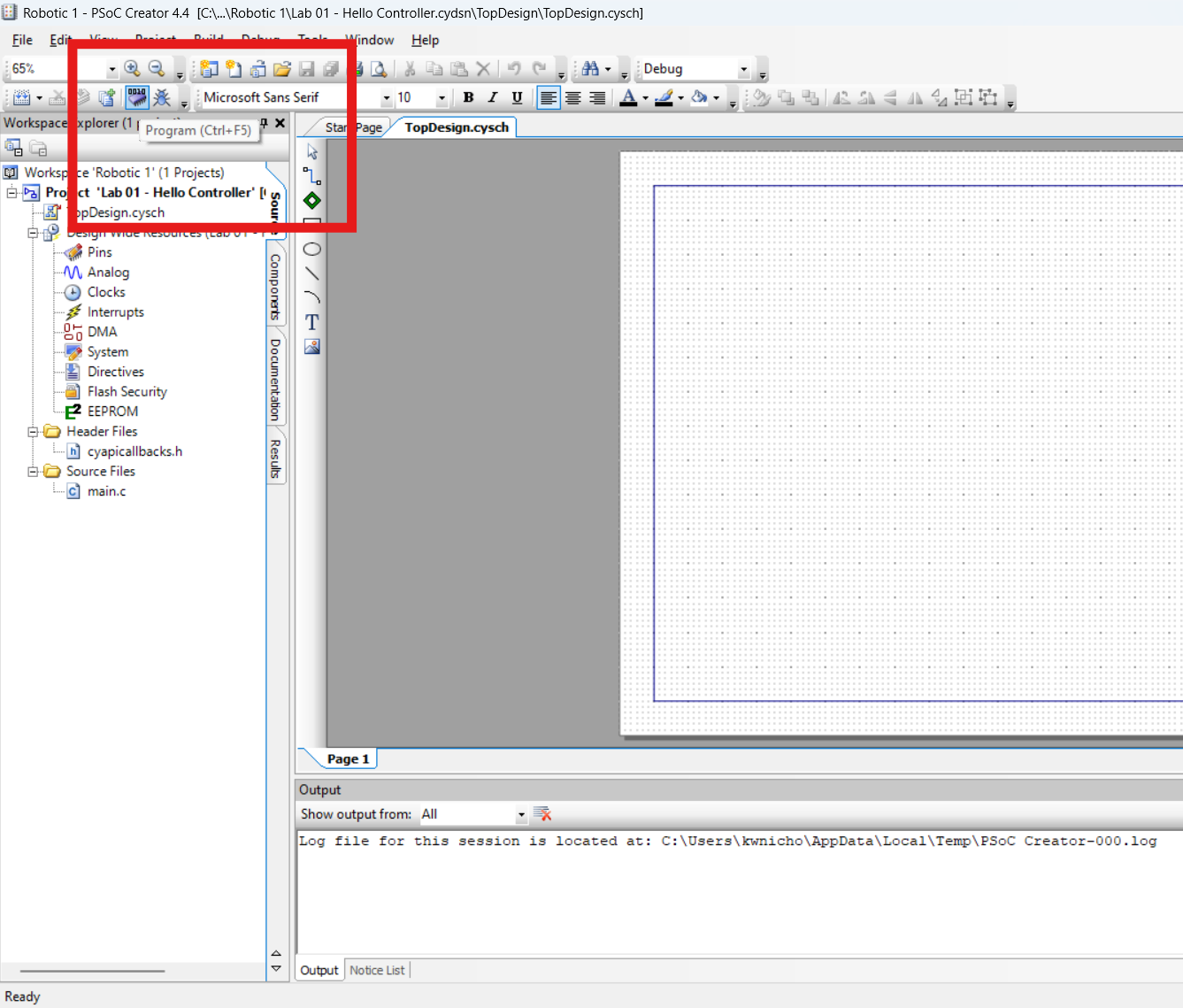 Showing what the program icon looks like and possible where it could be located.